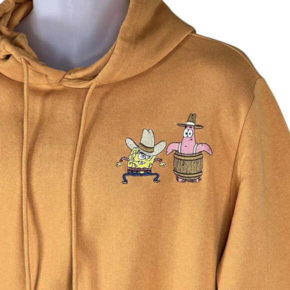 NWT SpongeBob SquarePants Cactus Patrick L Graphic Hoodie Nickelodeon Nostalgia - Picture 4 of 16